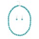 Feng Shui Turquoise Crystal Necklace